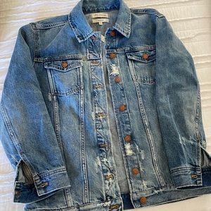 Madewell oversized jean jacket